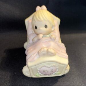 Precious Moments Baby Figurine “It’s a Girl”